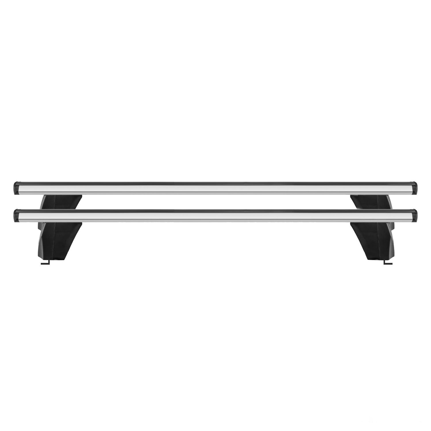 OMAC Fix Point Roof Racks Cross Bars for Subaru Impreza 2017-2023 - 2 Pcs Gray Anti-Theft Cargo Carrier for Kayak, Canoe, Surfboard, Ski, Snowboard - Perfect for Road Trips, Camping & Outdoor Adventures