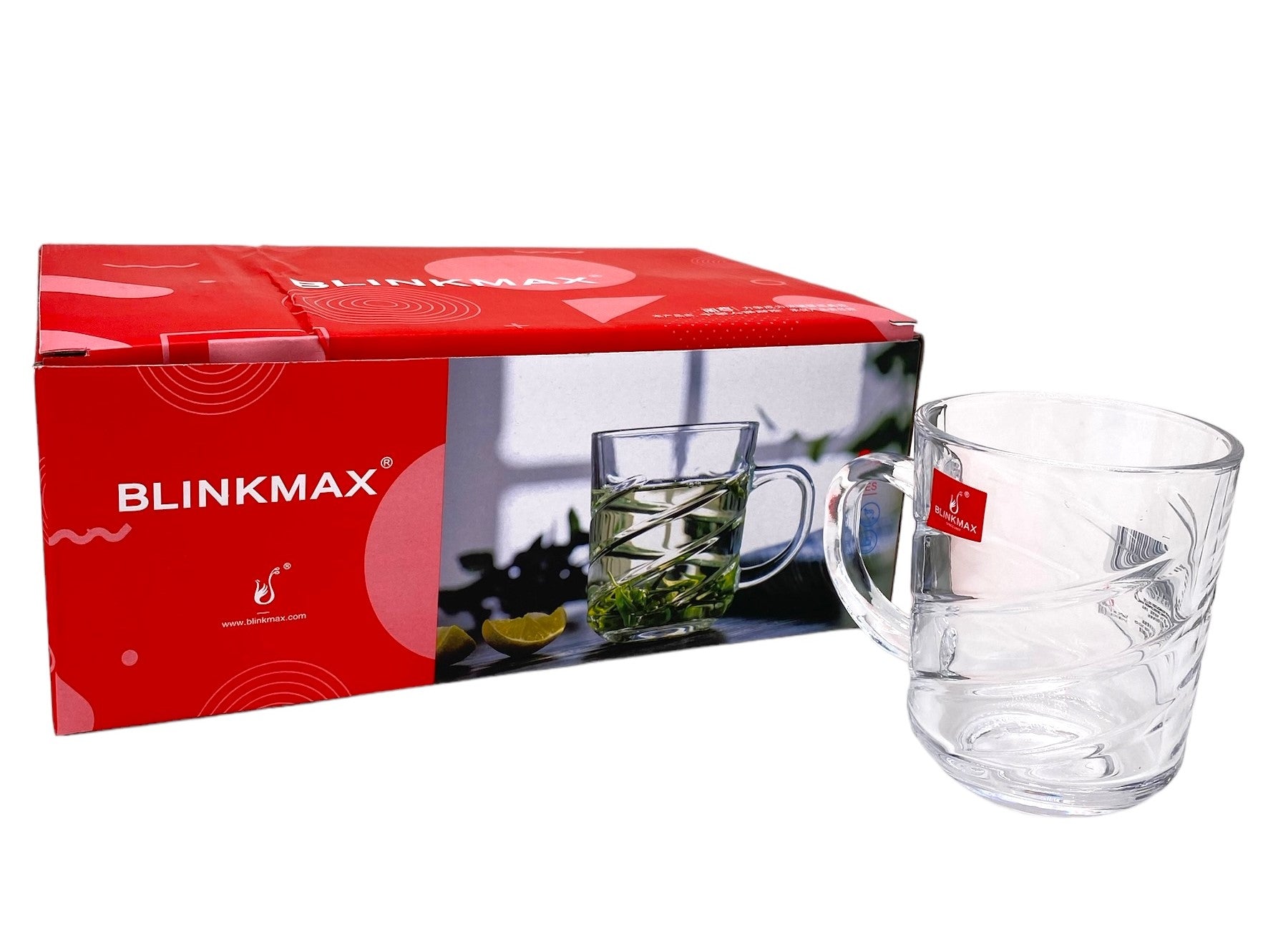 6-Piece Tea Glass Set - Elegant & Durable Glass Cups for Hot & Cold Beverages - Perfect for Tea, Coffee, Juice, and Smoothies - Ideal for Home, Office, or Restaurant Use