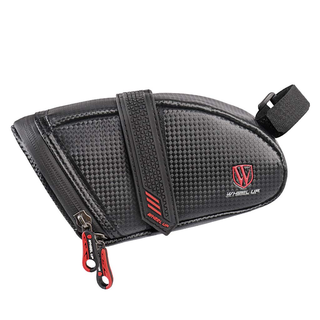 Zerlibeaful Mountain Bike Bag - Wheelup Bicycle Saddle Equipment for Road Riding | Bike Turn Signal Light & Home Improvement Accessories | Perfect for Commuting, Cycling Adventures & Night Rides
