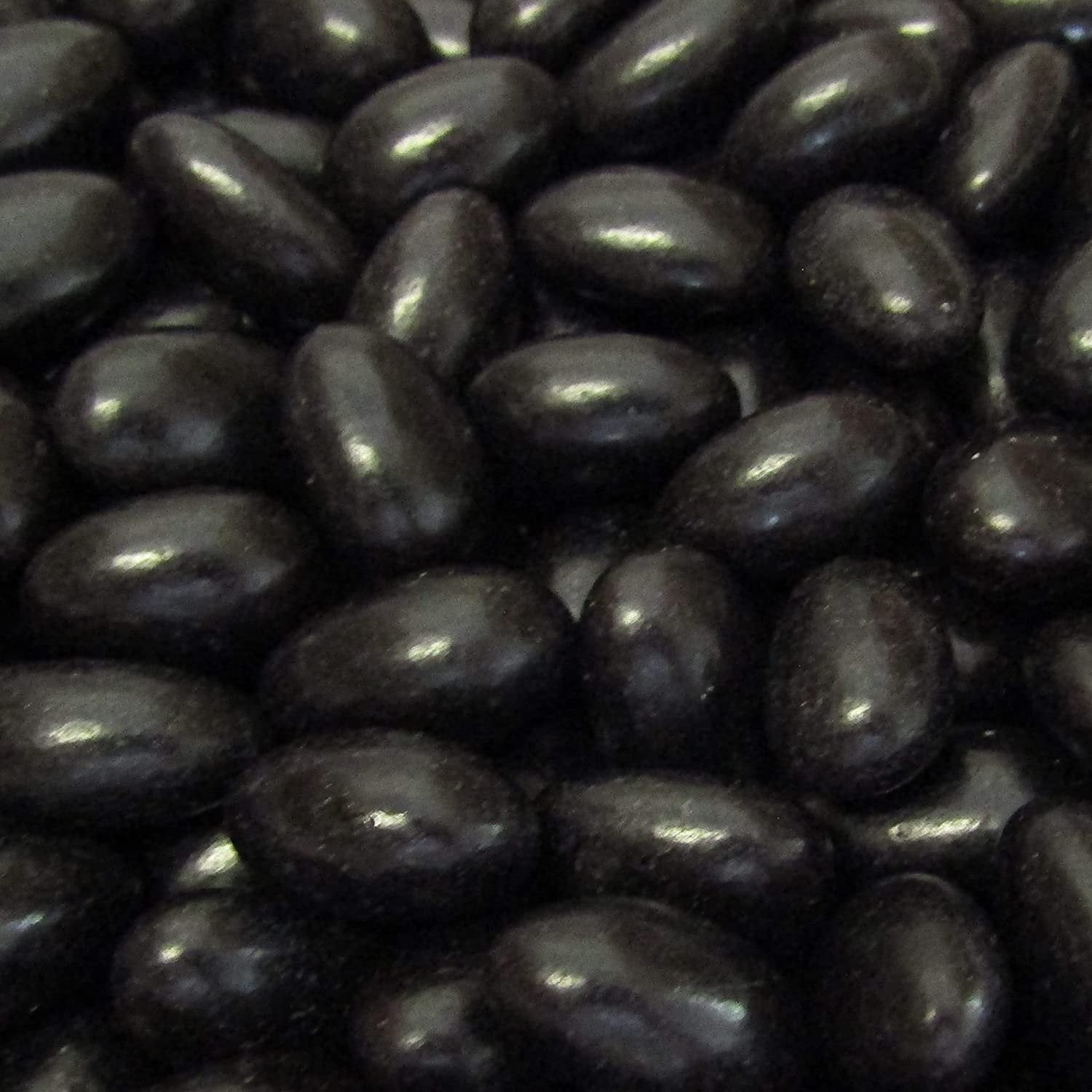 Premium Black Jordan Almonds - Bulk Gourmet Candy for Weddings, Parties & Gifts | Delicious Dark Chocolate Covered Almonds
