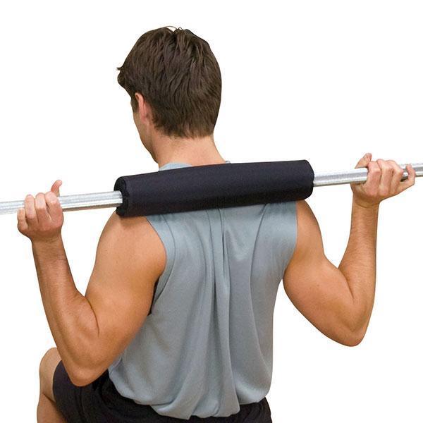 Body Solid 16 Inch Barbell Pad for Squats & Hip Thrusts - Comfortable Shoulder Protection for Weightlifting, CrossFit & Home Gym Workouts