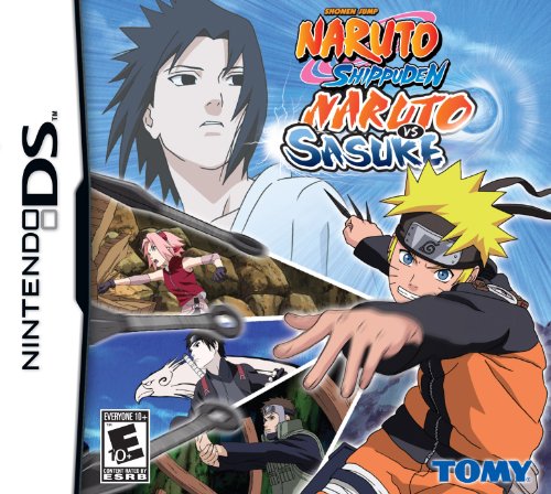 Naruto Shippuden: Naruto vs. Sasuke Amazon Exclusive Action Figure Set for Nintendo DS - Perfect for Anime Collectors & Gaming Enthusiasts