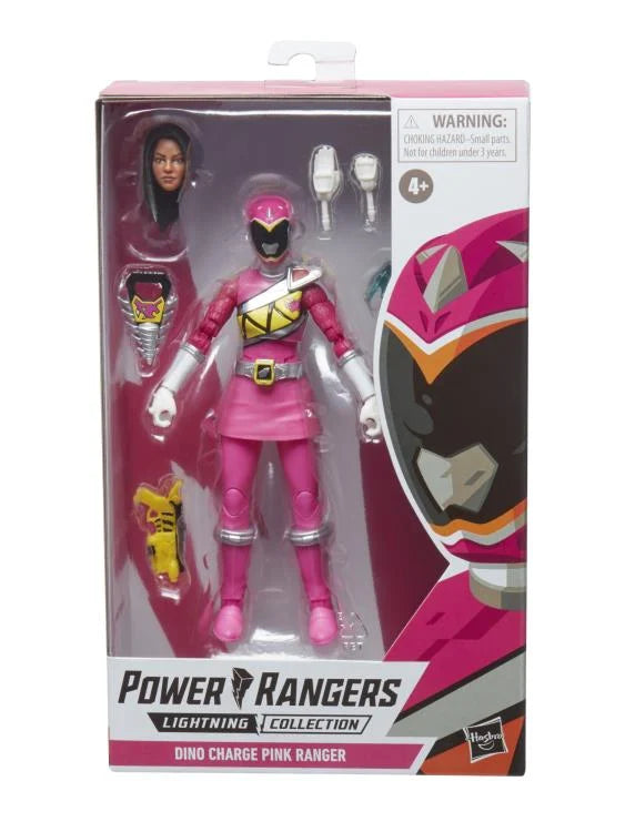 Power Rangers Dino Charge Lightning Collection Action Figure - Pink Ranger Collectible Toy for Kids & Adults | Perfect for Display, Gifts & Role Play Scenes
