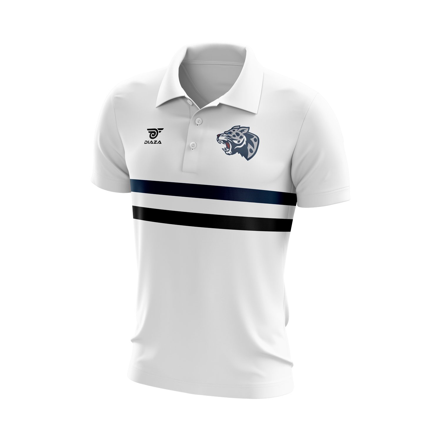 Gadsden High School Classic Polo Shirt - White Cotton Men's Casual Polo for School, Work & Everyday Wear