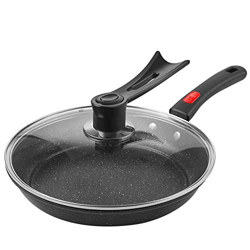 Non-Stick Frying Pan Set - 10 Inch & 12 Inch Non-Toxic PFOA-Free Cookware for Gas Stove, Induction & Electric - Perfect for Stir Fry, Sautéing & Everyday Cooking | Dishwasher Safe & Scratch Resistant
