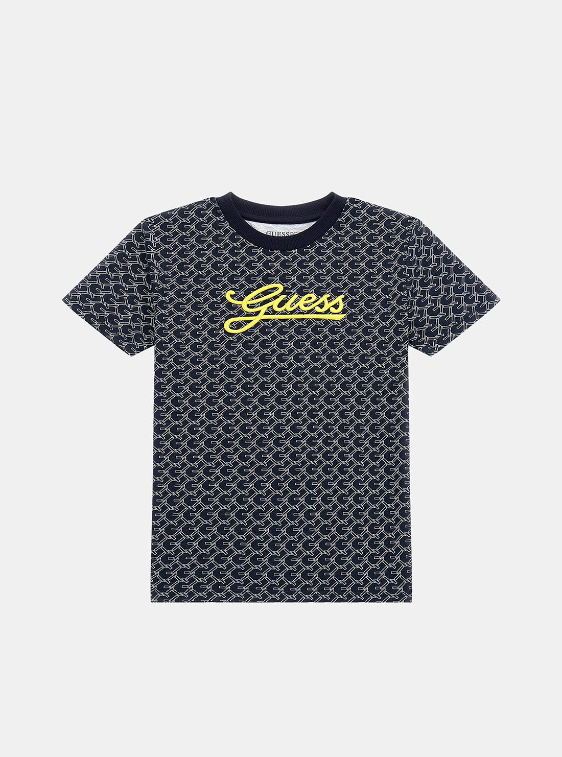 Blue G Chain Print T-Shirt for Men & Women (Sizes 7-16) - Trendy Graphic Tee for Casual Wear, Street Style & Everyday Outfits