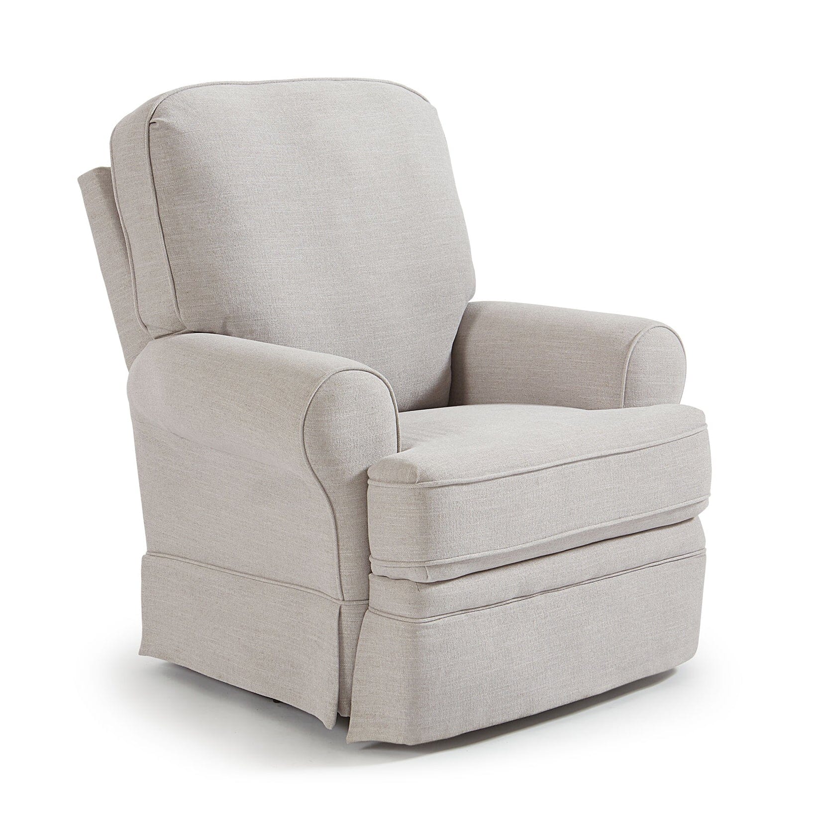 Juliana Swivel Glider Recliner Chair - Best Comfortable Modern Living Room Furniture for Relaxing, Reading & Nursing - Soft Upholstered Accent Chair with Smooth 360° Rotation
