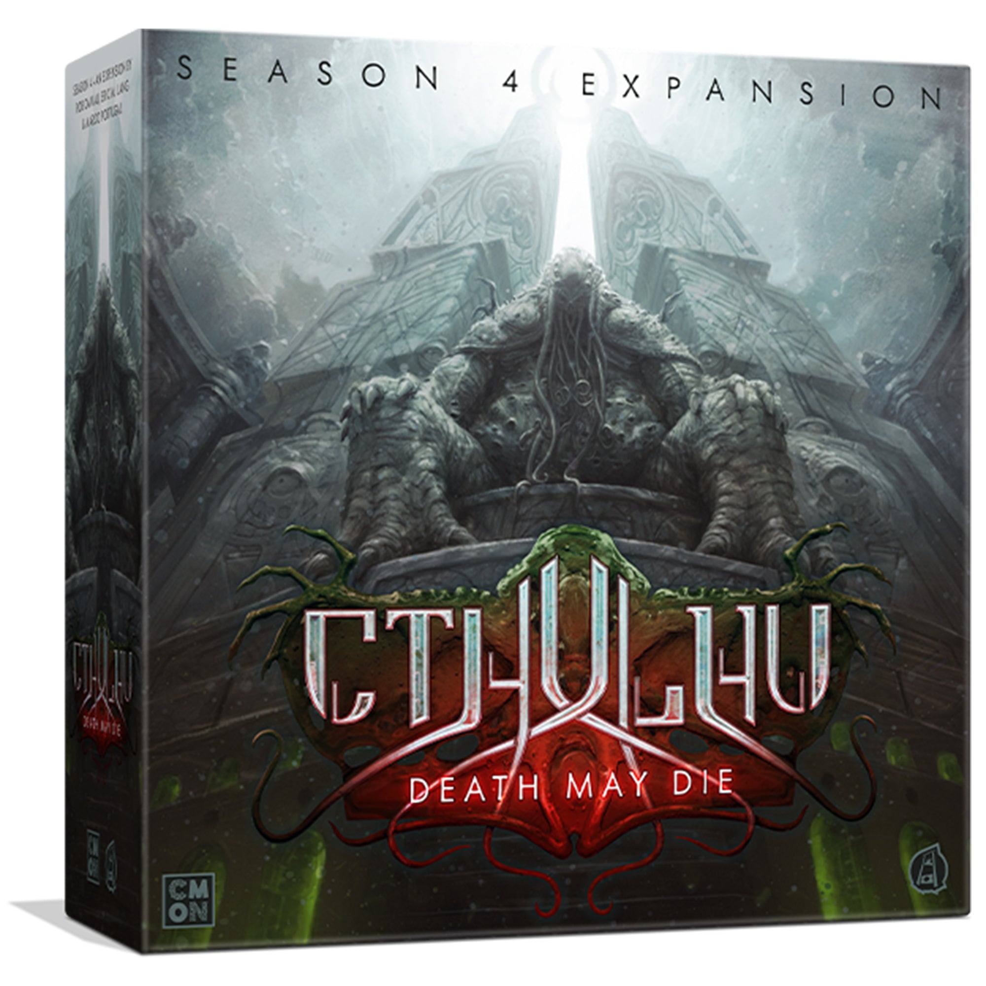 Cthulhu: Death May Die Board Game - Season 4 Expansion | Horror Strategy Game for Adults | Perfect for Game Nights & Halloween Parties