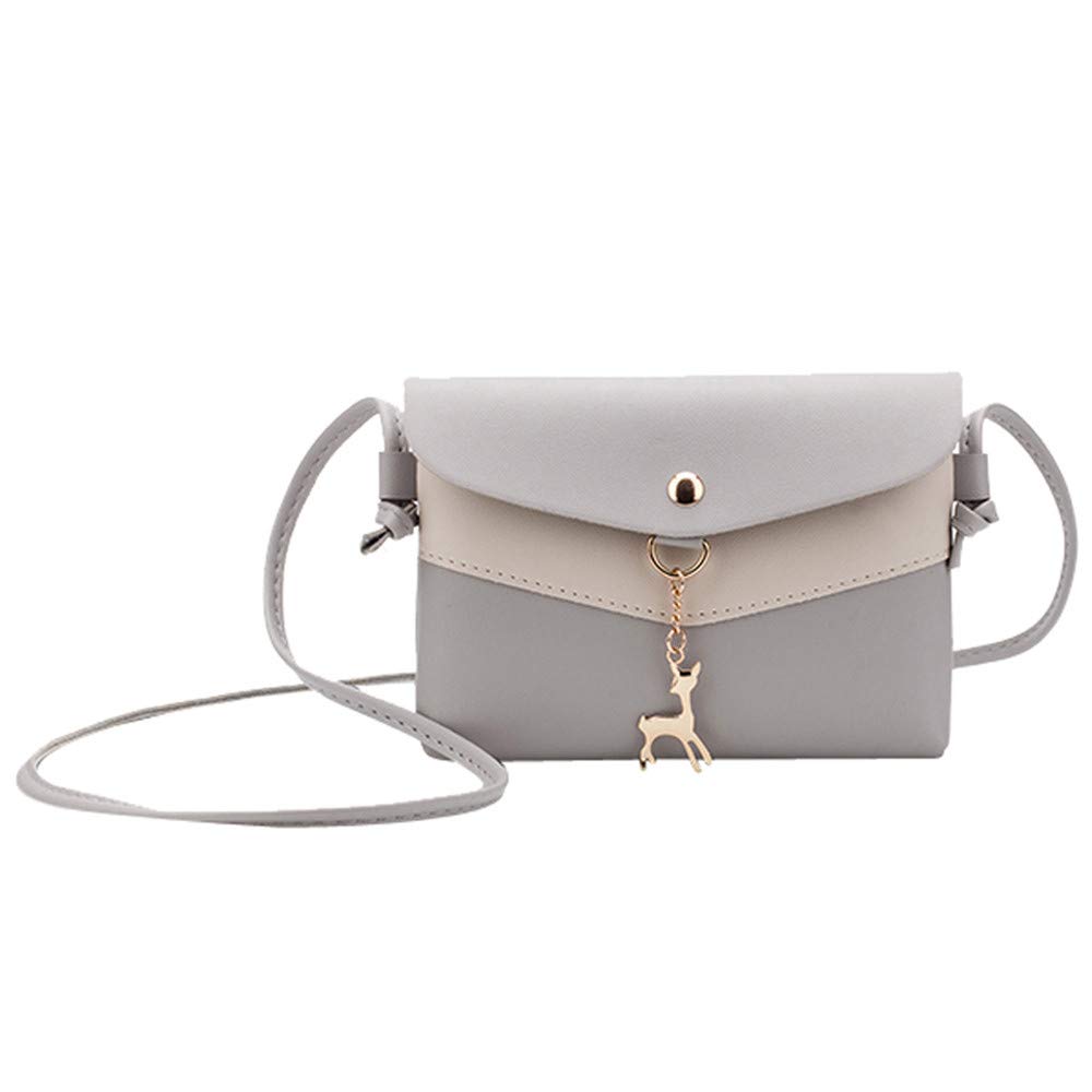 Stylish Fawn Pendant Messenger Bag for Women - Crossbody Shoulder Phone Purse with Adjustable Strap | Perfect for Work, Travel & Daily Essentials