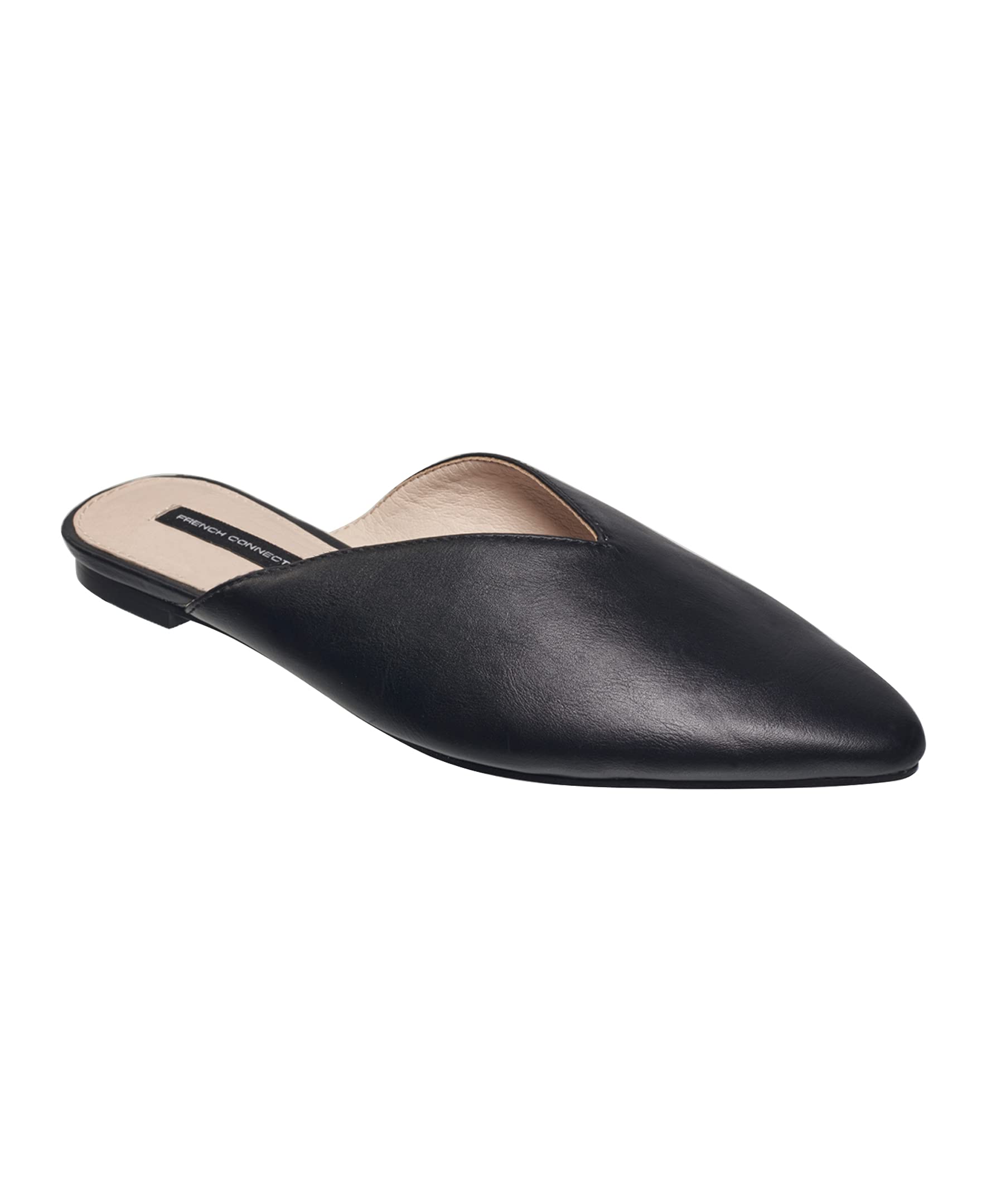 French Connection Women's Comfortable Mules - Stylish Slip-On Shoes for Casual Outings, Office Wear & Summer Fashion