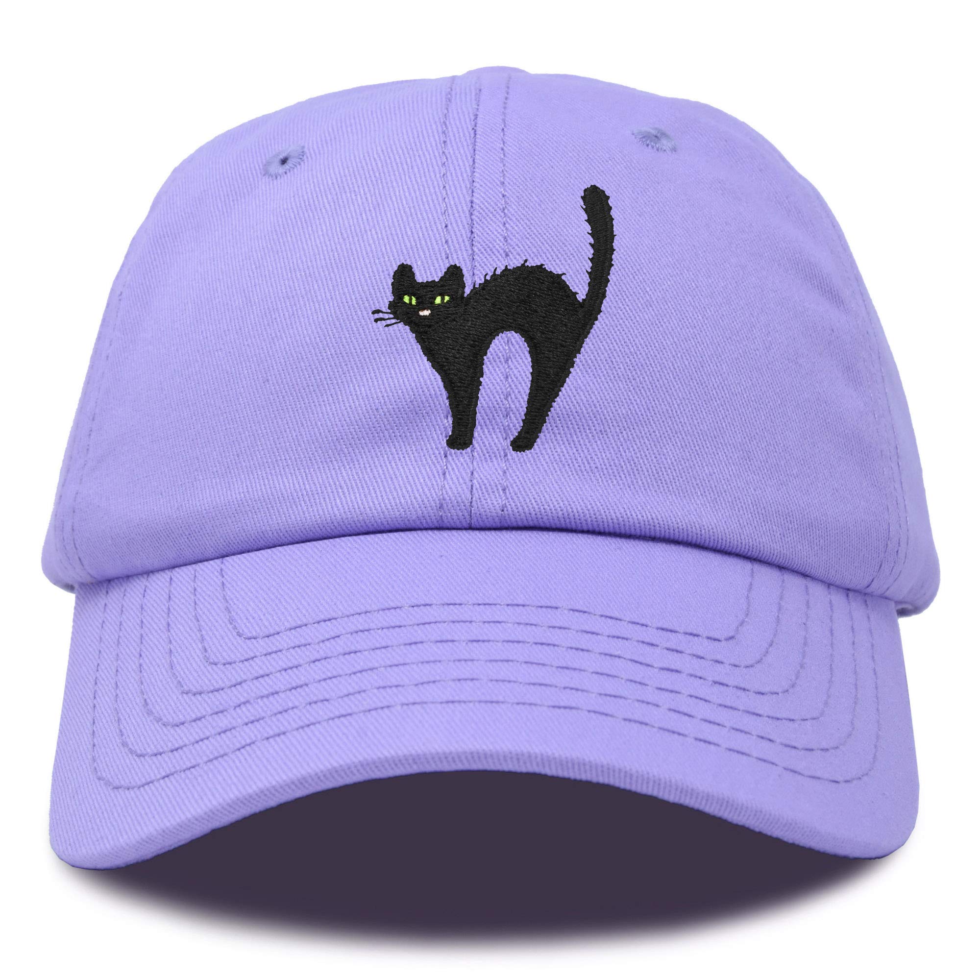 Stylish DALIX Black Cat Baseball Cap for Women - Perfect Halloween Costume Accessory & Casual Fashion Hat for Parties, Cosplay, and Everyday Wear