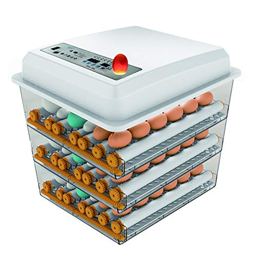 Automatic Egg Incubator with Temperature & Humidity Control - 180 Egg Capacity Poultry Hatcher for Chickens, Ducks & Birds | Perfect for Backyard Farming, Hatching Eggs & Poultry Breeding