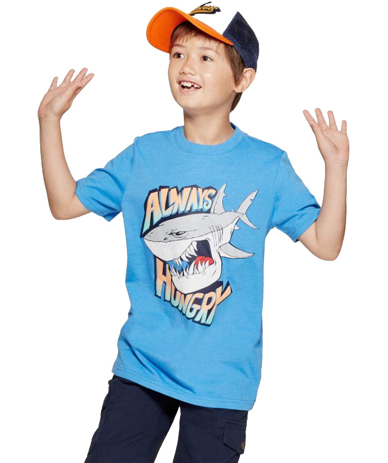 Cat & Jack Boys' Short Sleeve T-Shirt Pack - Soft Cotton Tees for Kids - Perfect for School, Play & Everyday Wear
