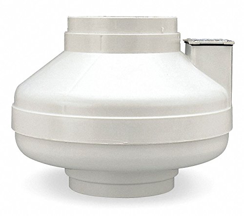 6 Inch Inline Centrifugal Duct Fan - High CFM Ventilation Blower for HVAC, Grow Tents & Industrial Exhaust Systems