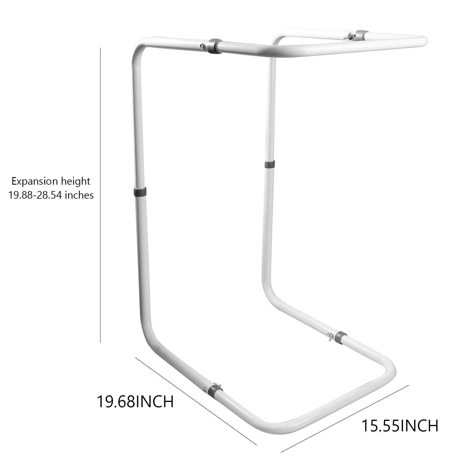Adjustable Bed Sheet & Blanket Lifter for Foot - Steel Support Holder for Knee Surgery Recovery, Bed Rail Accessories (20