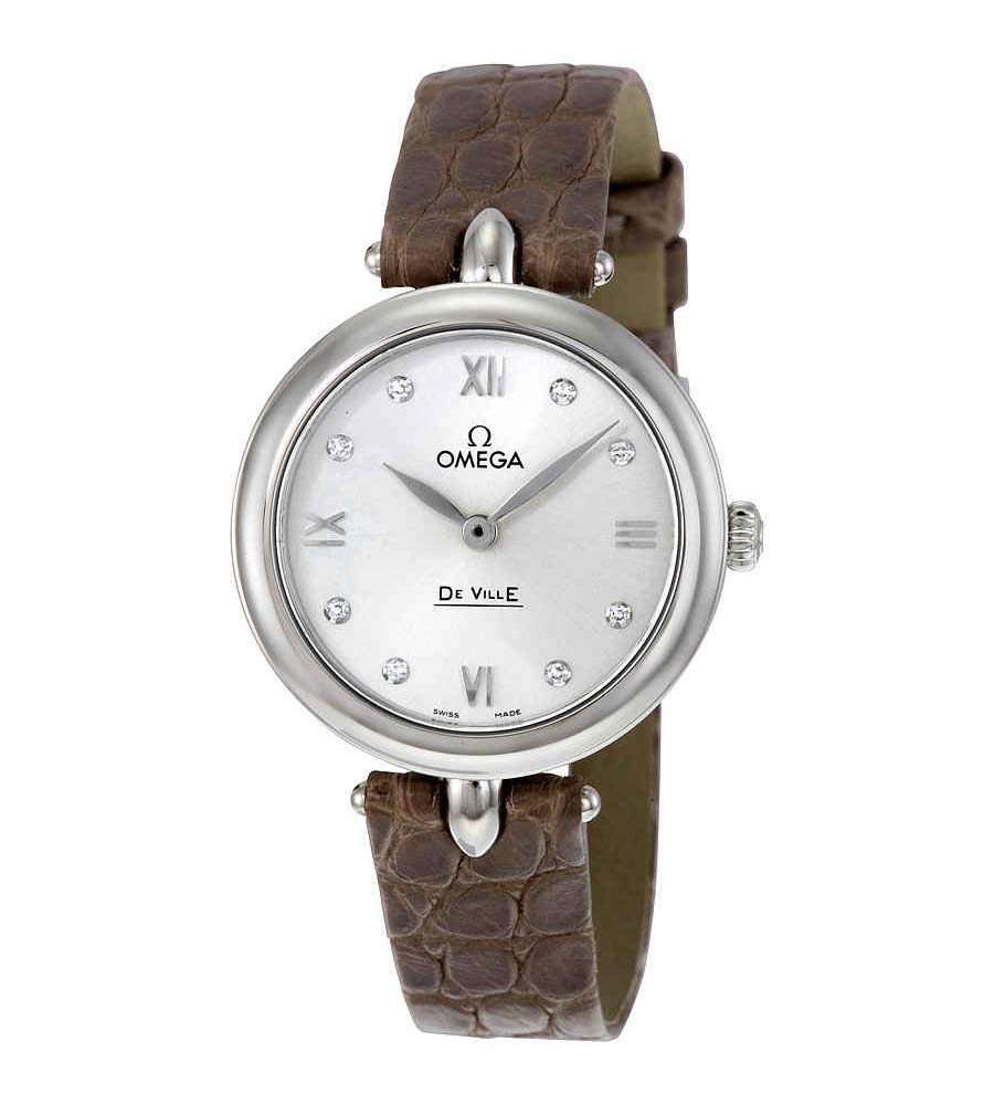 Omega Deville Prestige 424.13.27.60.52.001 Ladies Watch - Elegant Swiss Luxury Timepiece for Women, Perfect for Business, Formal Events & Special Occasions