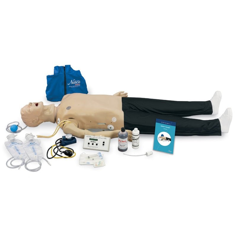 Emergency Medical Training Manikin LF03890 - High-Quality CPR Practice Mannequin for First Aid & Rescue Training - Perfect for Hospitals, Schools & Fire Departments