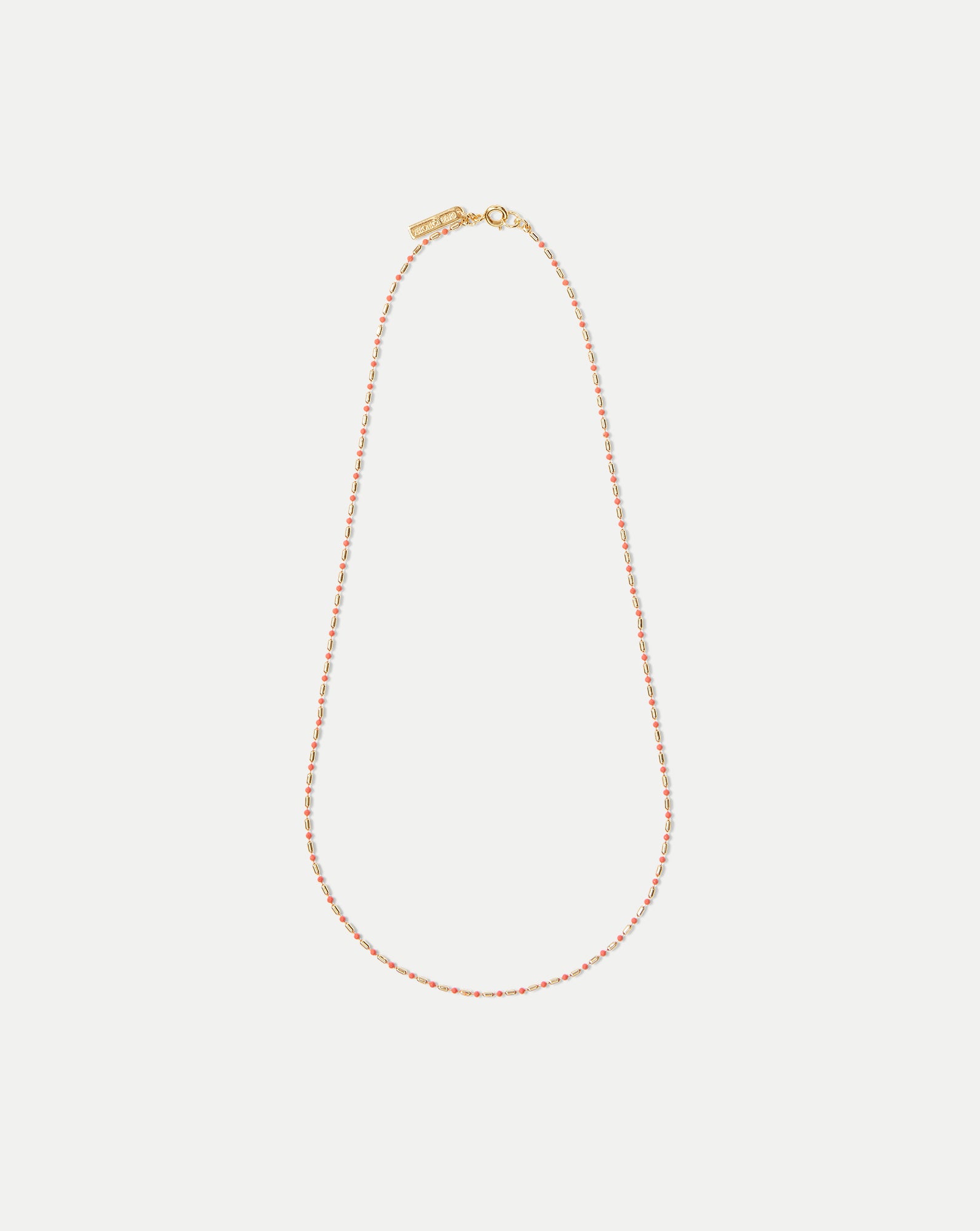Elegant Long Enamel Bead Chain Necklace for Women - Boho Chic Jewelry for Casual Wear, Date Night & Special Occasions