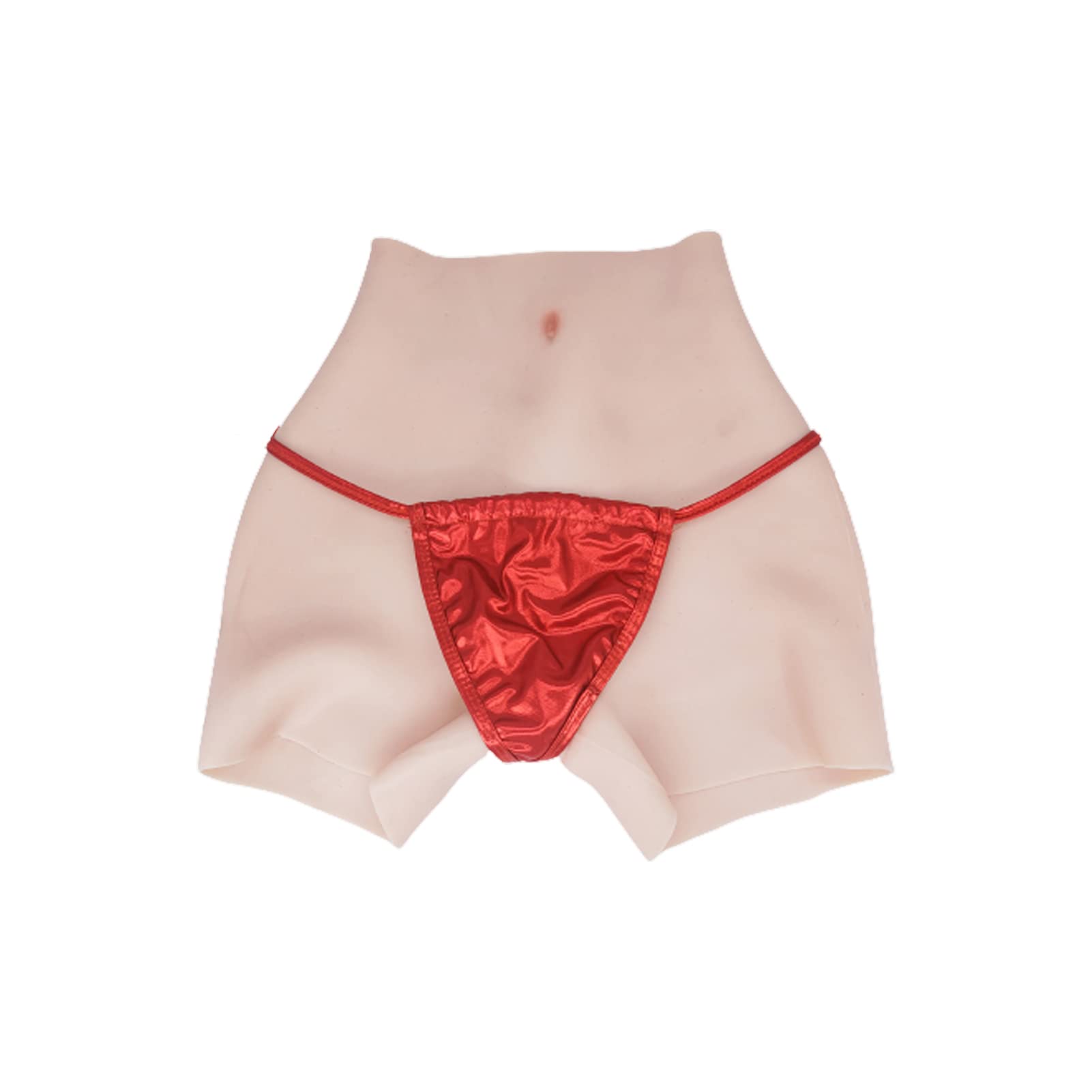 **Men's Silicone Butt Enhancement Underwear - Crossdresser Gaff Thong for Cosplay & Transgender - Comfortable & Discreet for Daily Wear & Costumes**