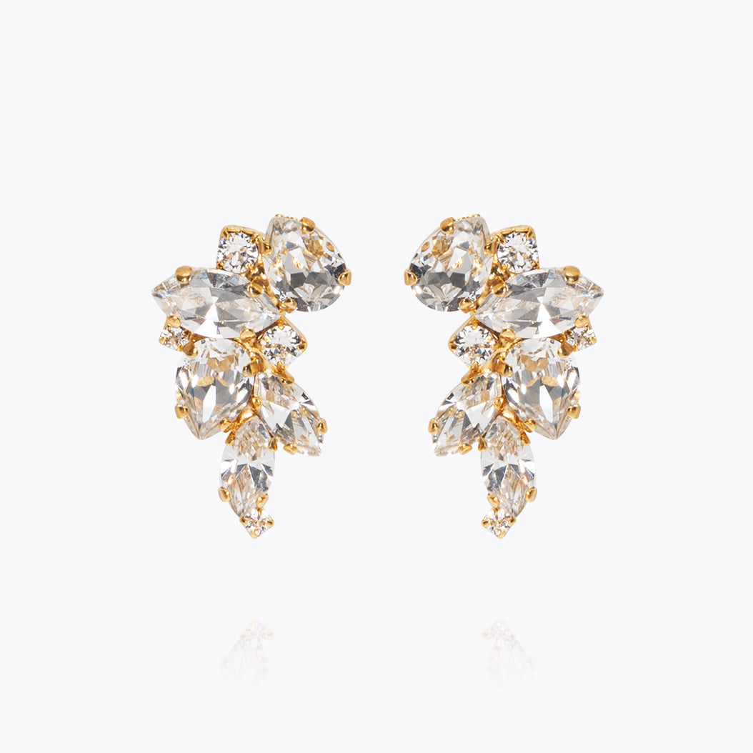 Sparkling Crystal Demi Earrings for Women - Elegant Dangle Drop Earrings for Party, Wedding & Everyday Wear
