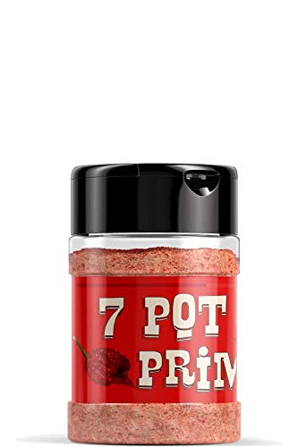 Katie's 7 Pot Douglah Pepper Powder - 100% Pure, Super Hot Chili Powder, 0.5 oz - Perfect for Spicy Cooking, BBQ Rubs & Hot Sauce Making
