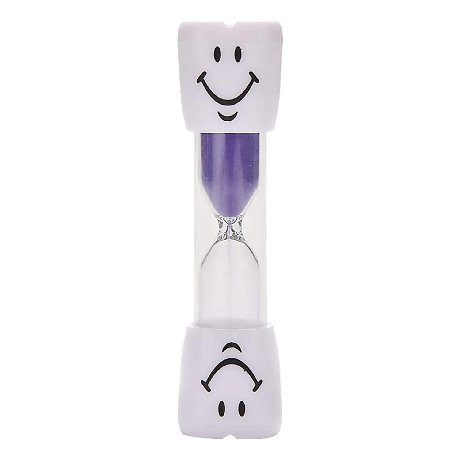 Creative Smiling Face Hourglass Sand Timer - 3 Minute Kitchen Timer for Cooking, Brushing Teeth, Games & Study | Fun Kids Gift & Desk Decor for Home, Office, Classroom