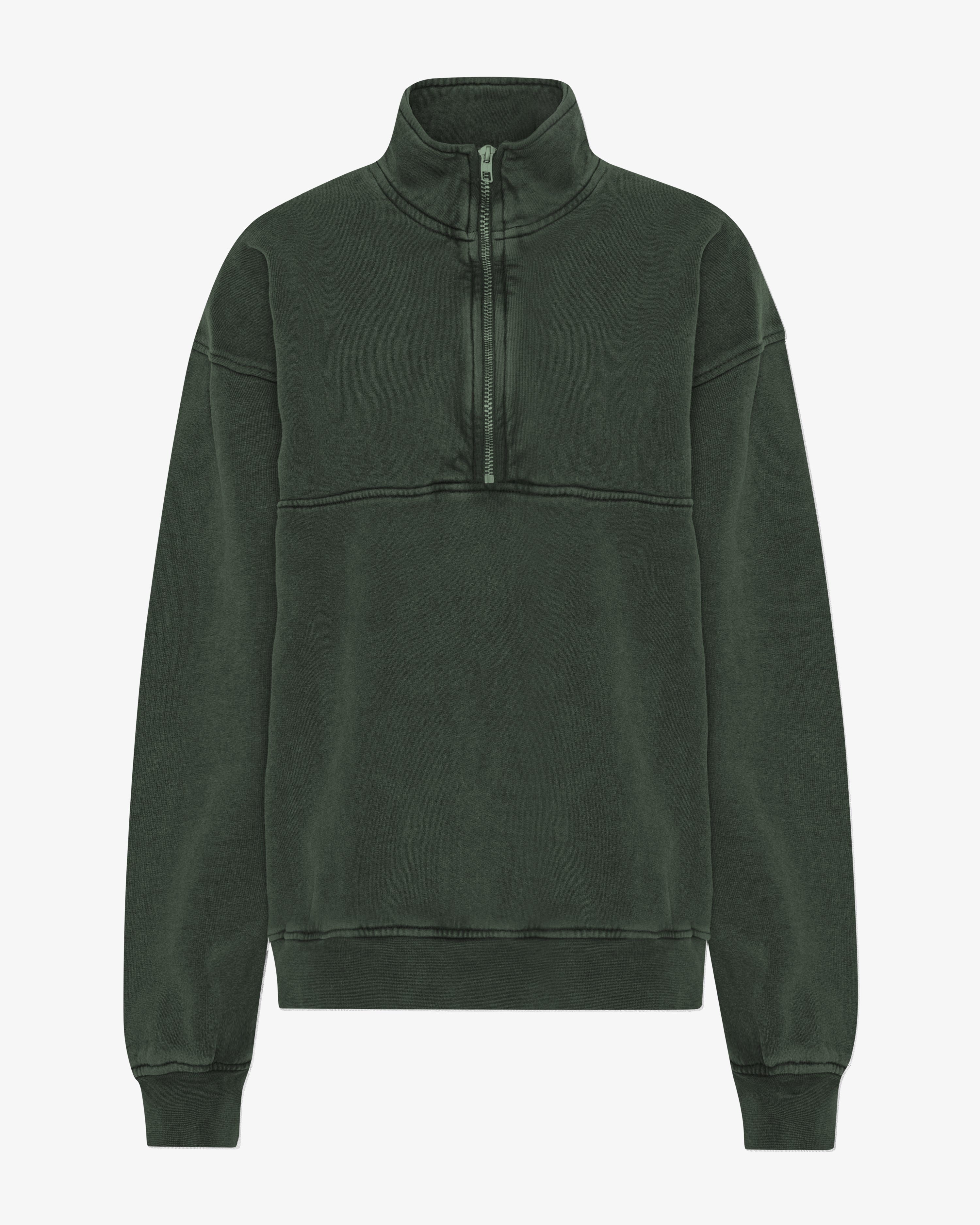 Organic Quarter Zip Sweatshirt for Men - Soft & Comfortable Midnight Forest Pullover | Perfect for Outdoor Activities & Casual Wear