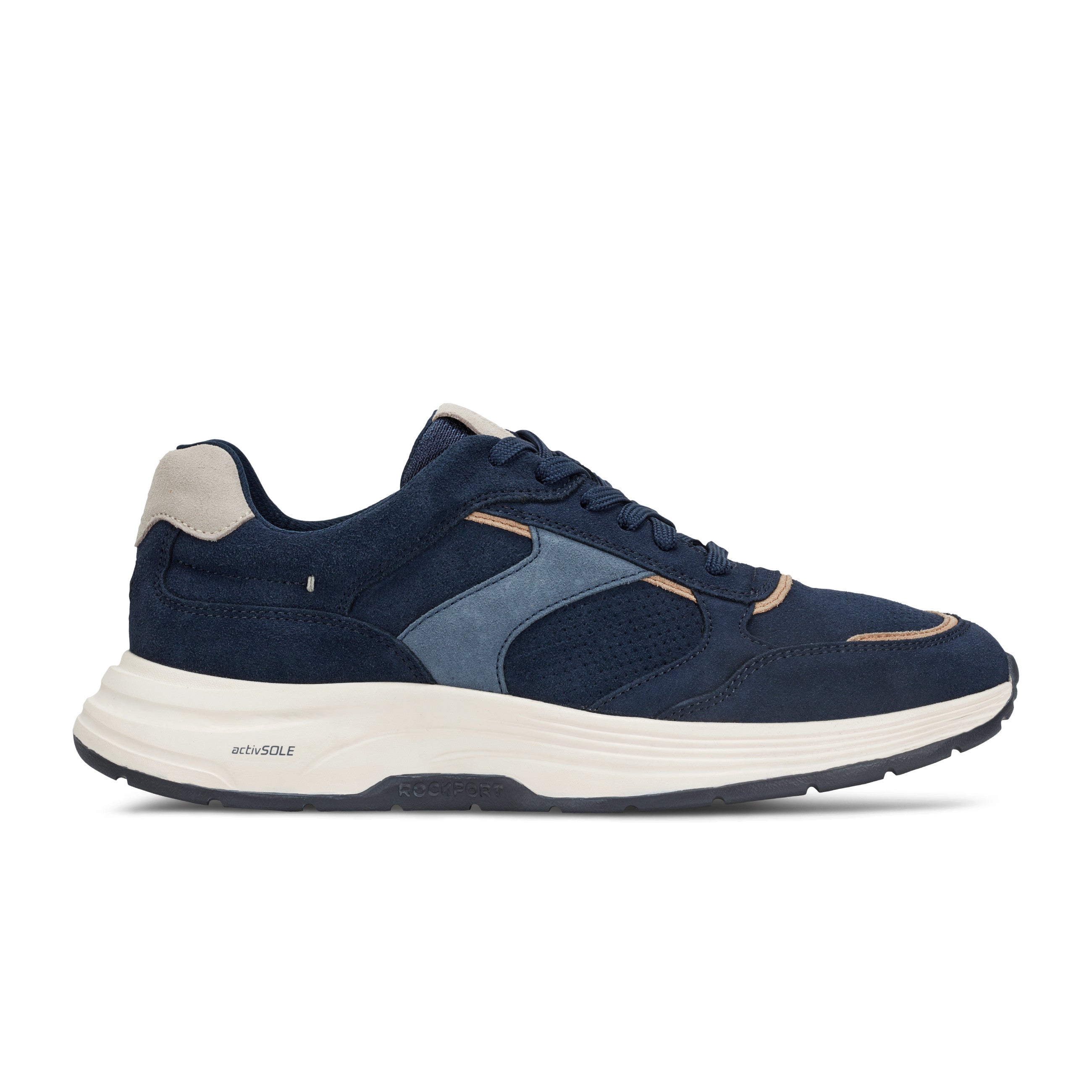 Men's Harrison Casual Lace-Up Sneakers - Comfortable Walking Shoes for Men - Perfect for Work, Travel & Everyday Wear