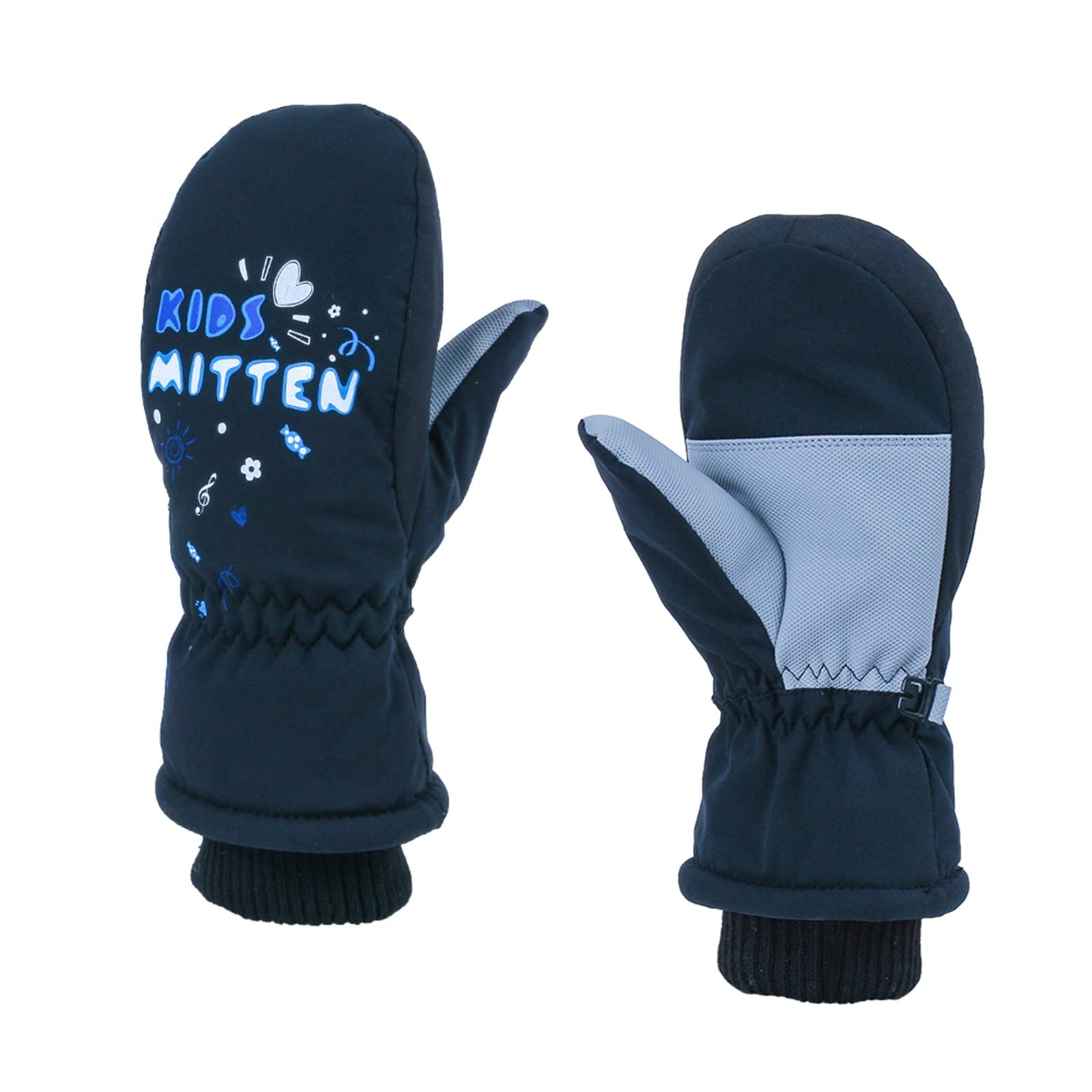Waterproof Snowboard Gloves for Kids - Warm & Breathable Winter Ski Gloves with Touchscreen - Perfect for Snowboarding, Skiing, and Outdoor Winter Activities