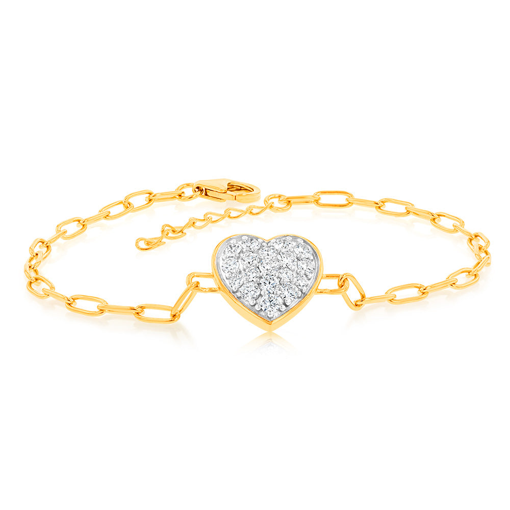1 Carat Lab Grown Diamond Bracelet for Women - Luminesce Fancy Color - Perfect for Weddings, Anniversaries & Special Occasions