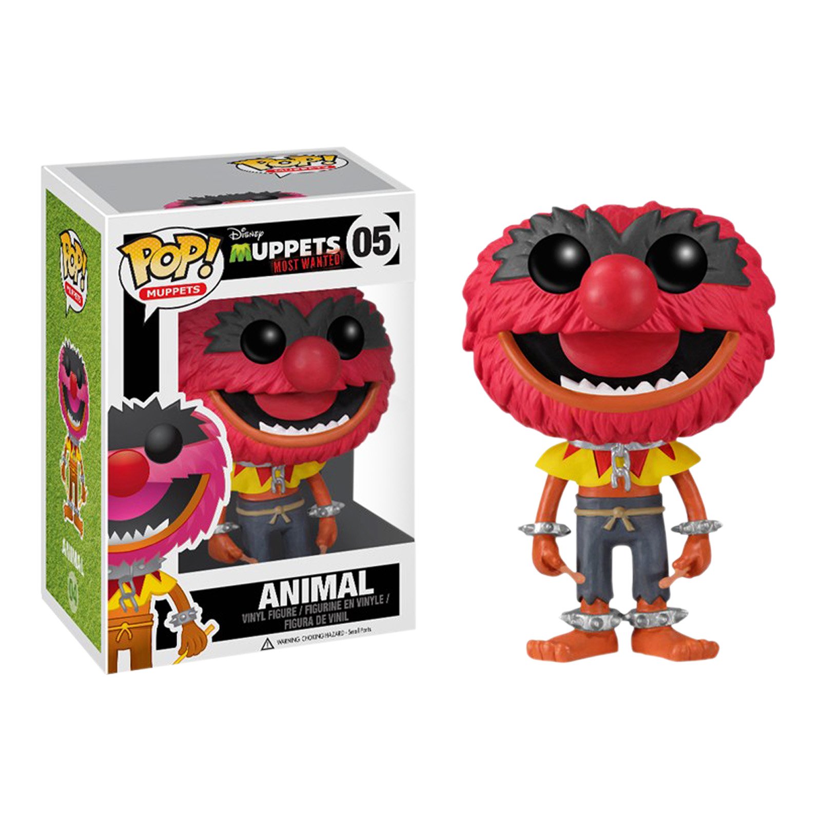 Funko POP! Vinyl Figure: The Muppets Animal - Collectible Toy for Fans & Gift Idea - Perfect for Display, Themed Parties & Pop Culture Collections