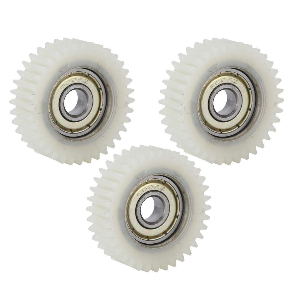 High-Performance 36T Nylon Motor Gear Set (3PCS) - Durable, Easy to Install for Electric Scooters & Bikes - Perfect for DIY Repairs & Upgrades