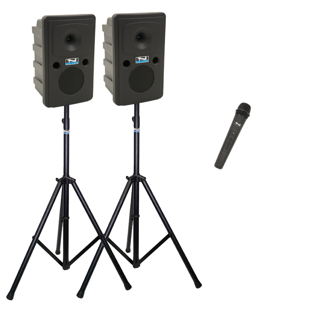 Anchor Audio Go Getter Pair (XU2,AIR) - Portable Wireless PA Speaker System with Built-in Microphone | Perfect for Outdoor Events, Parties, and Public Speaking