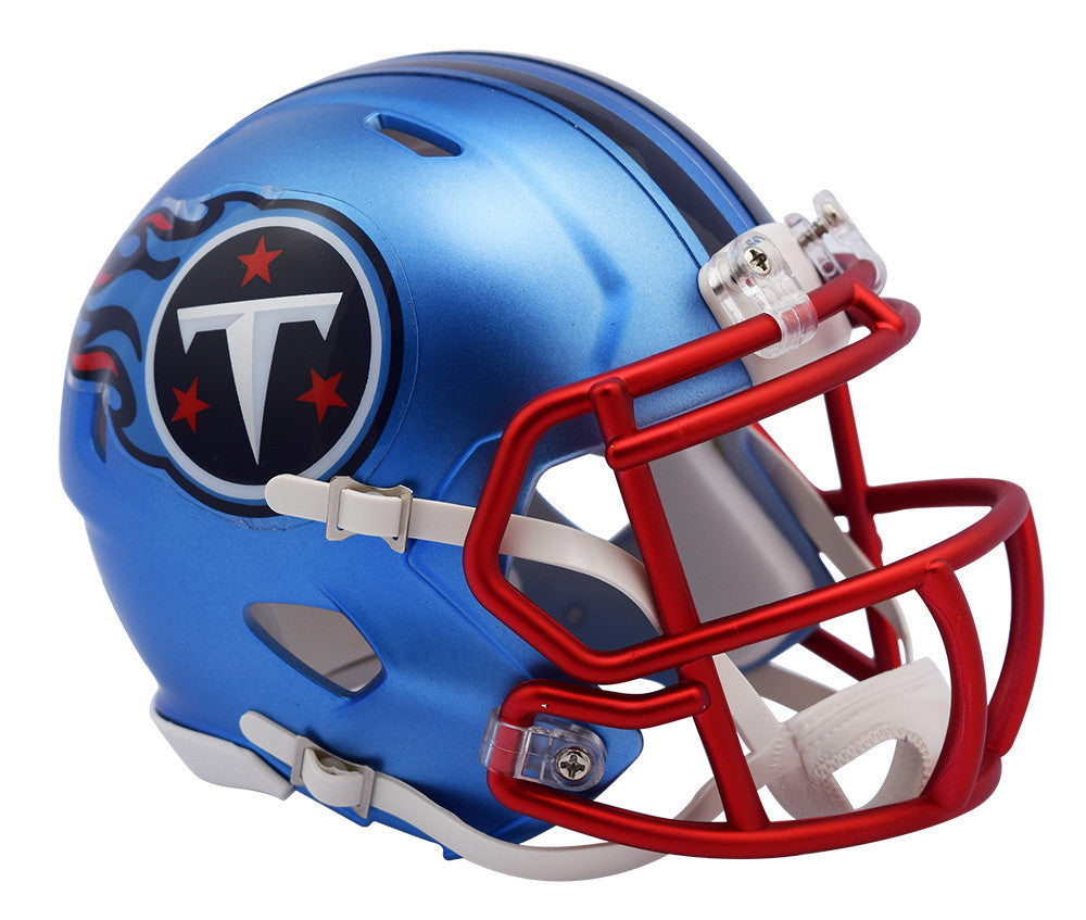 Tennessee Titans Blaze Speed Mini Helmet - Authentic NFL Collectible for Fans, Display & Gifting - Perfect for Game Day, Home Decor, and Sports Memorabilia Collections
