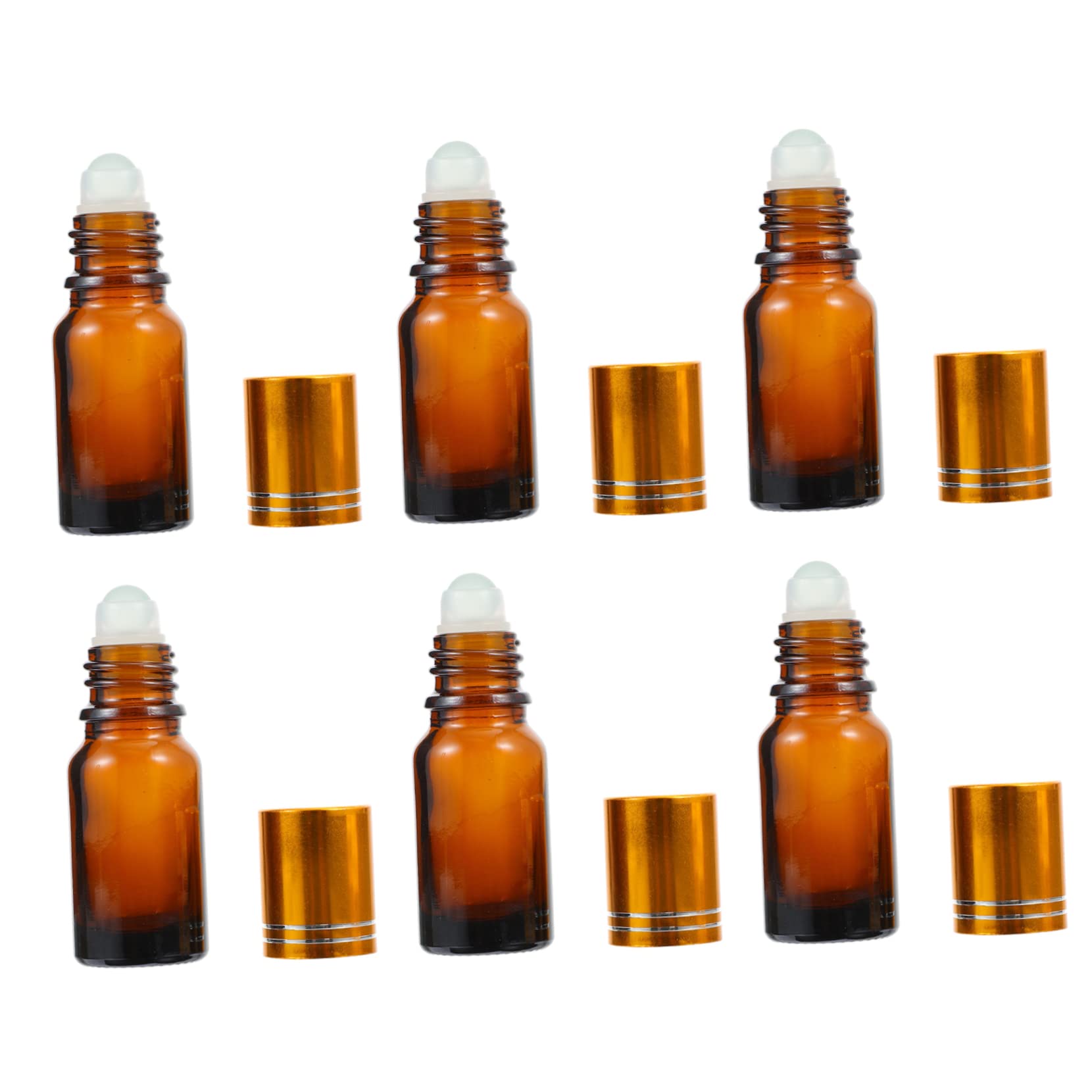 PLAFOPE 40pcs Blue Glass Bottles with Roller - Refillable Perfume Containers for Travel, Sample Storage & DIY Essential Oils - Perfect for Aromatherapy, Gift Sets & Mini Beauty Products