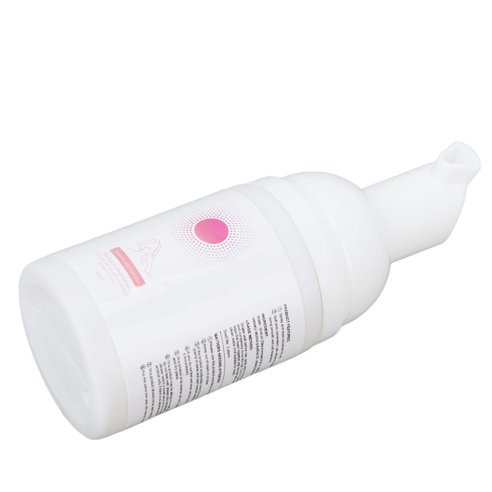30ml Hair Removal Spray - Gentle Depilatory Wax with Beeswax & Moisturizers | Safe, Portable & Painless | Perfect for Travel, Home Use & Daily Hair Removal