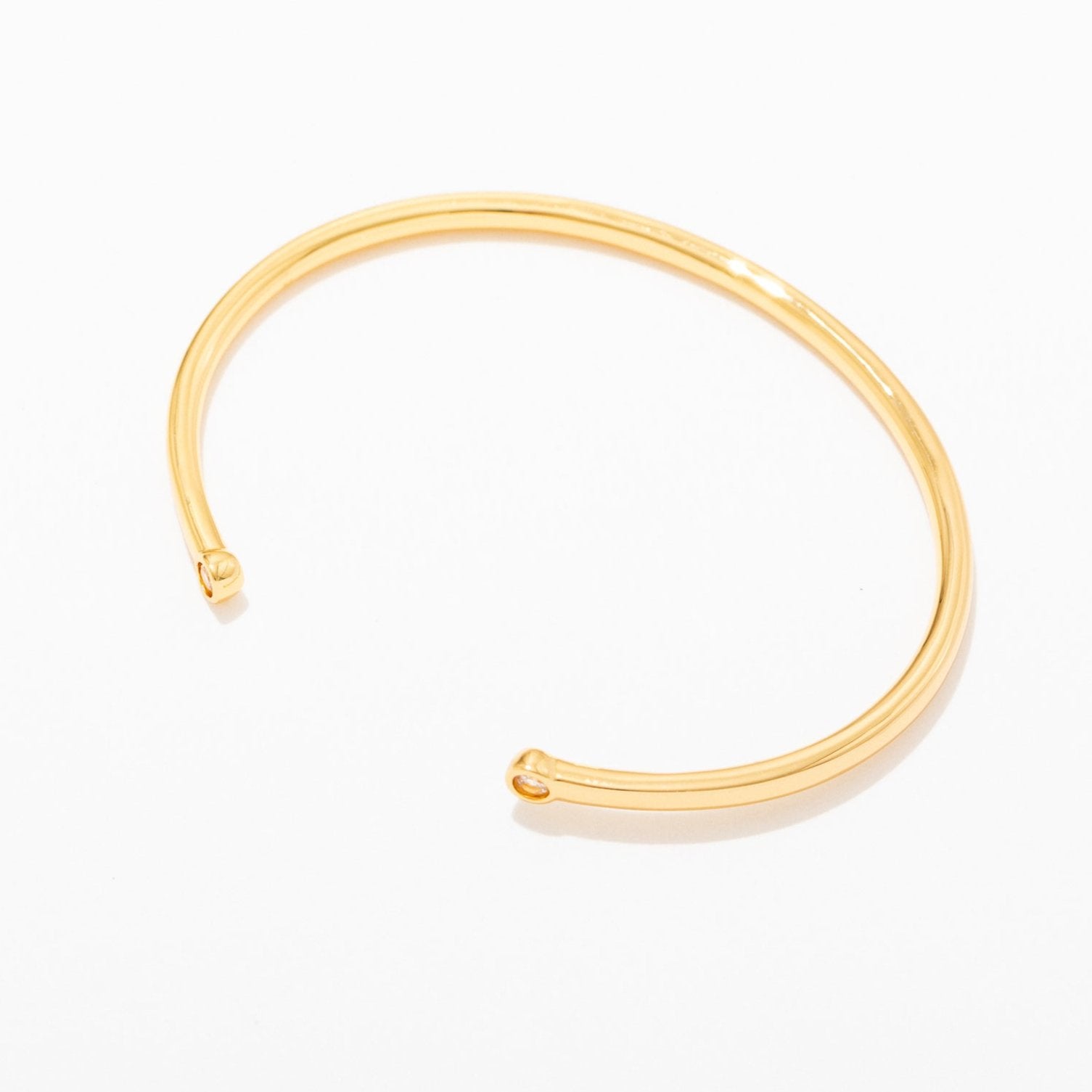 Gemme Cuff Bracelet - Elegant Adjustable Bangle for Women, Fashion Jewelry Gift for Her - Perfect for Parties, Weddings & Everyday Wear