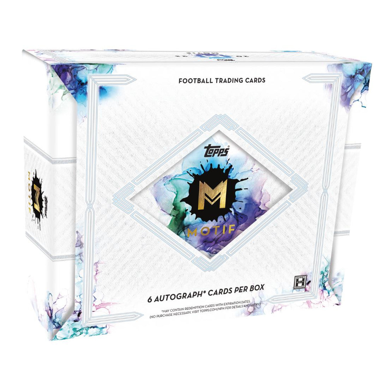 2023 Topps Motif NFL Football Hobby Box - 24 Packs with Exclusive Autographs & Memorabilia Cards - Perfect for Collectors, Fantasy Football Fans & Sports Enthusiasts