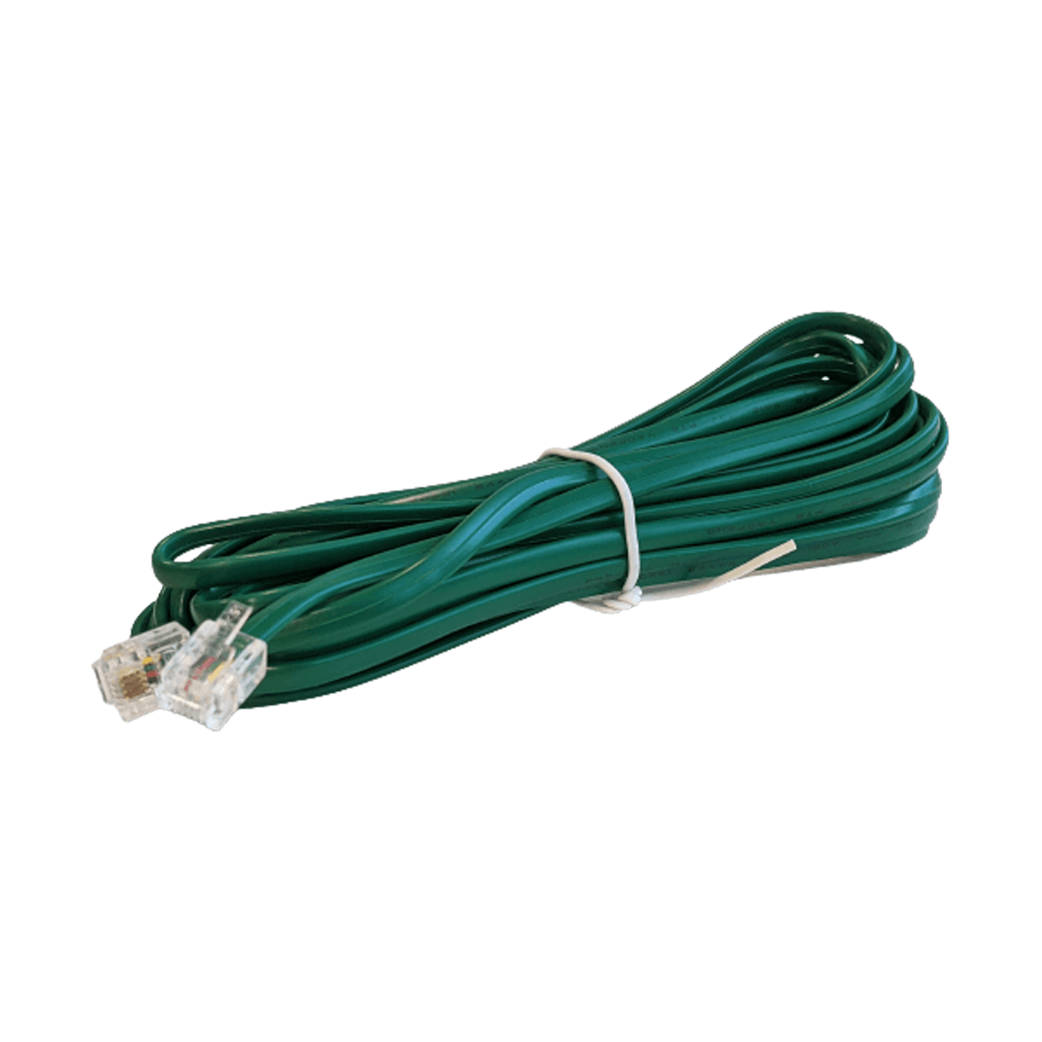 Grower's Choice RJ14 Data Cable 7FT High-Speed Internet Cable for Home Office, DSL Modem, Phone Line Connection - Perfect for Home Networking, Office Setup, and Telecommunication Devices