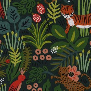 Menagerie Jungle Hunter Canvas Art Print - Wild Animal Wall Decor for Living Room, Bedroom & Office - Perfect for Nature Lovers & Safari Theme