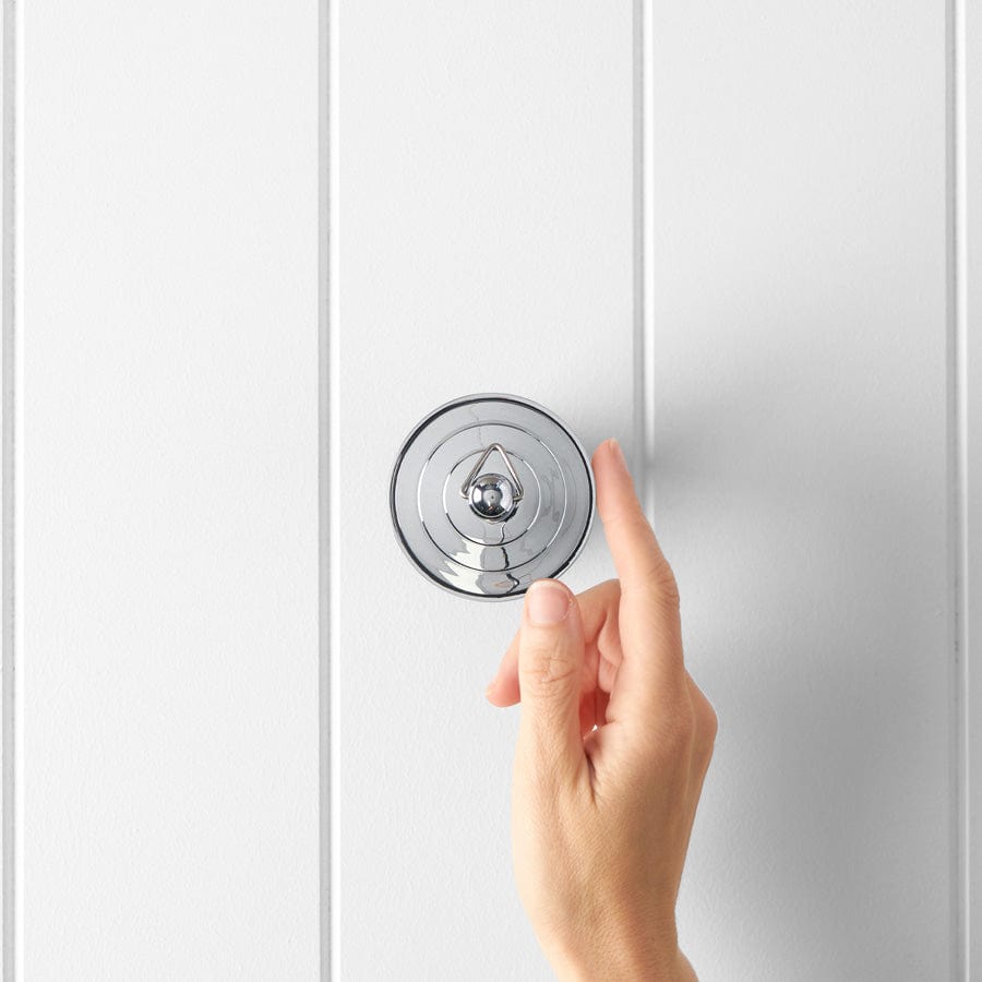 Stainless Steel Sink Strainer Plug with Chrome Finish - Durable & Rust-Proof for Kitchen & Bathroom Sink Drain Protection