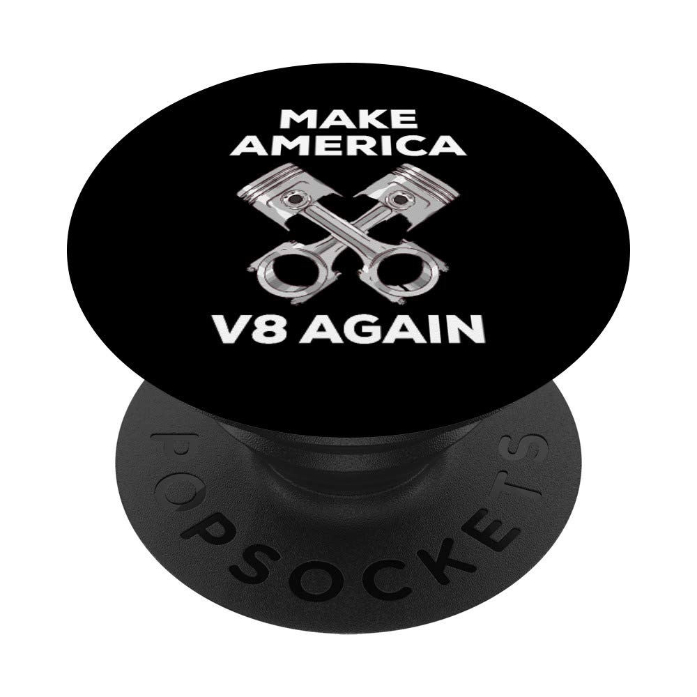 V8 Muscle Car PopGrip - Swappable Phone Grip for Racing Fans