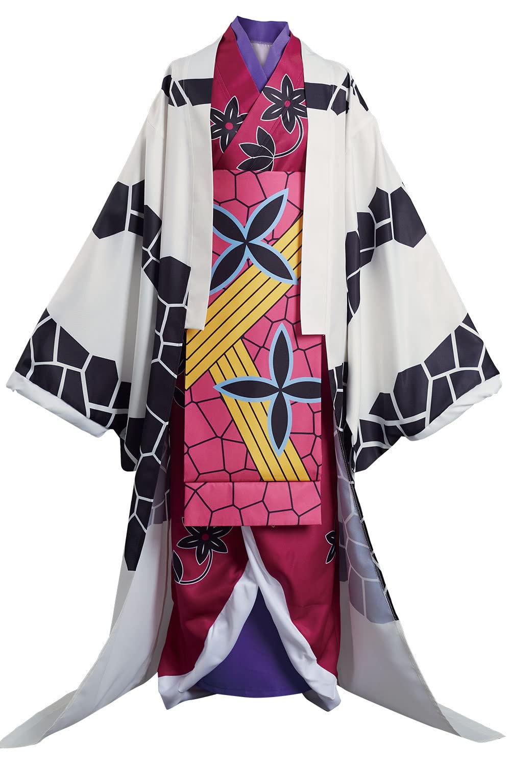 Gonriya Women's Demon Slayer Cosplay Costume - Anime Kimono Dress for Halloween, Cosplay Events & Themed Parties