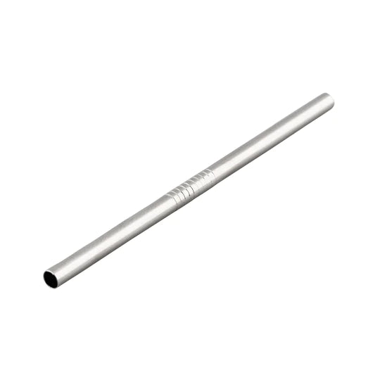 Premium Stainless Steel Drinking Straws - 15.5cm (6.1