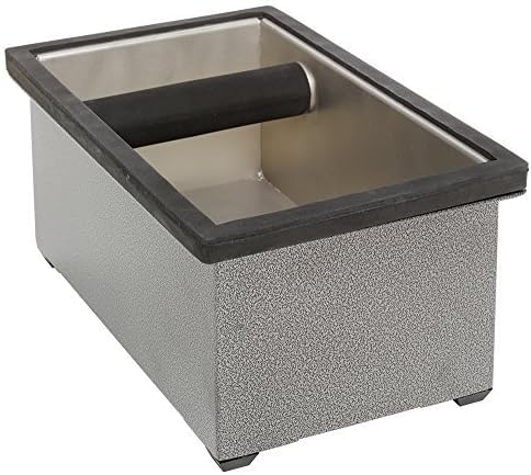 Rattleware Heavy Duty Stainless Steel Knock Box for Espresso Grounds – 9