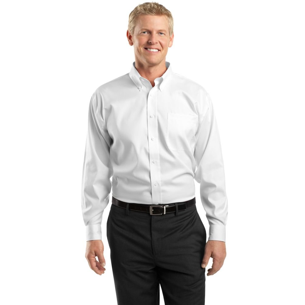 Red House Men's Non-Iron Pinpoint Oxford Shirt - Classic Fit Dress Shirt for Business, Office & Formal Occasions