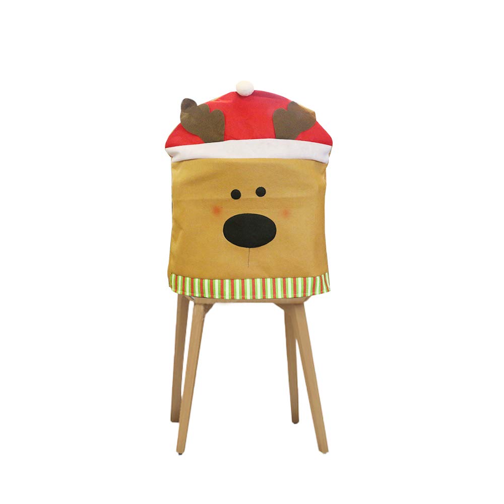Galapara Christmas Chair Covers - Festive Holiday Seat Protectors & Slipcovers for Banquets, Parties & Home Decor | Waterproof & Washable