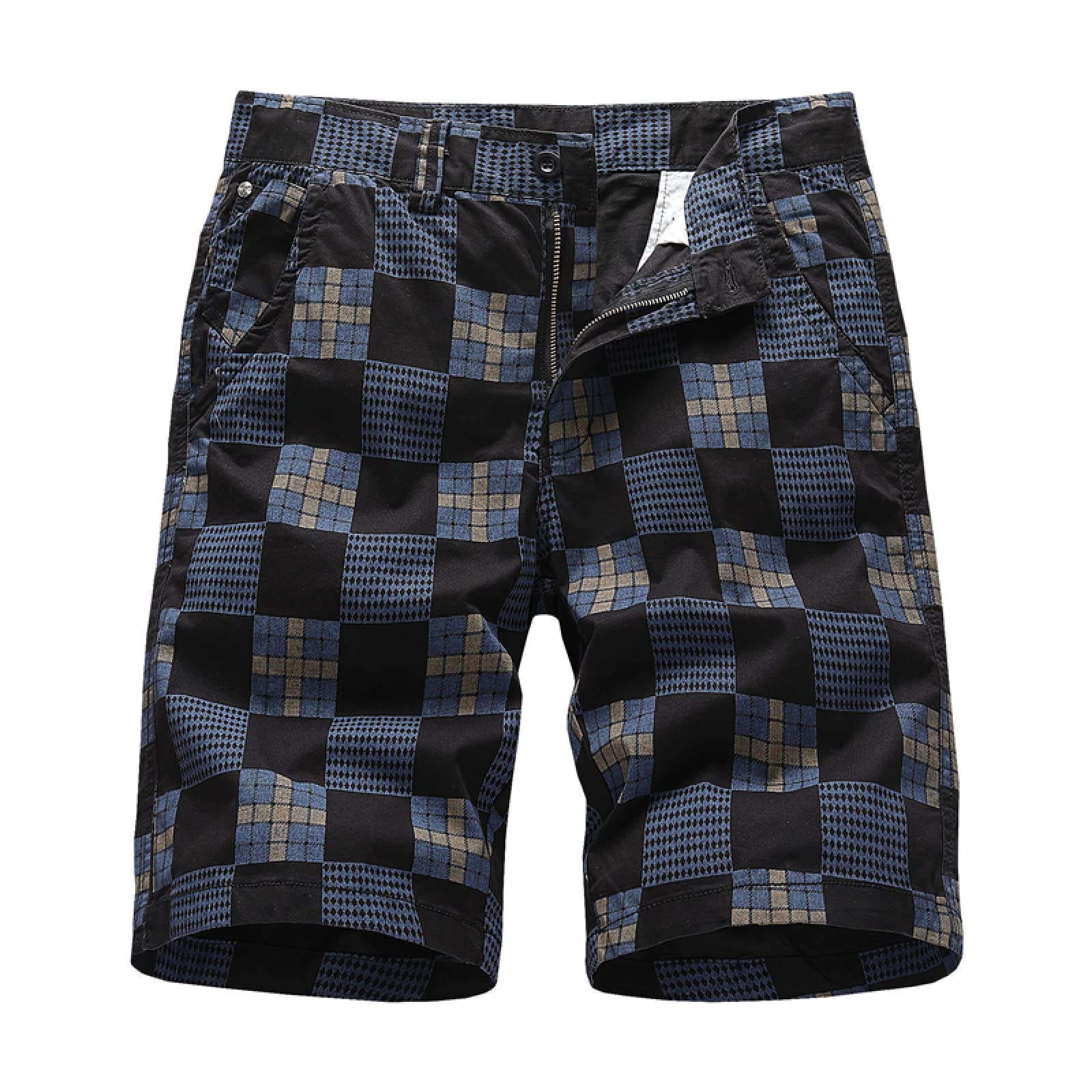 Ftzoiiym Men's Hiking Cargo Shorts - Lightweight Quick-Dry Outdoor Casual Shorts for Hiking, Camping & Travel
