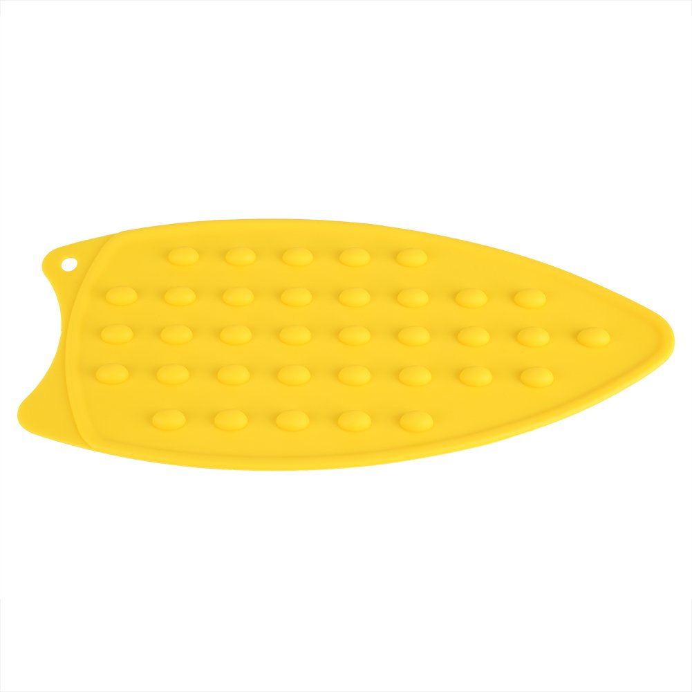 Premium Food-Grade Silicone Ironing Pad with Anti-Slip Dots - Heat Resistant, Waterproof & Thickened Safety Mat for Dry & Steam Irons (Rose Red) - Ideal for Home, Laundry Rooms & Travel Ironing