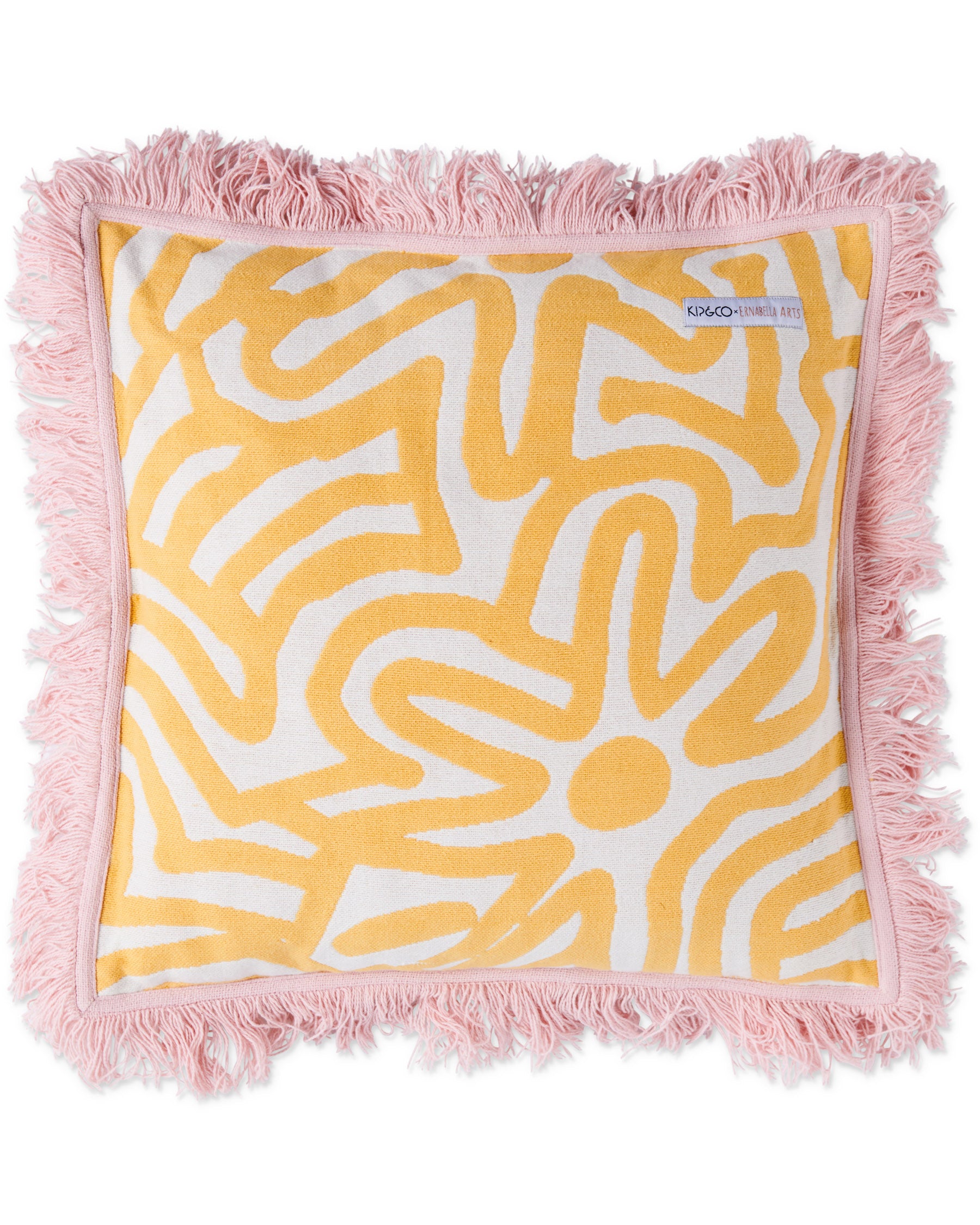 Kalaya Tjukurpa Handwoven Straw Cushion Cover - Bohemian Home Decor for Living Room, Bedroom & Outdoor Patio